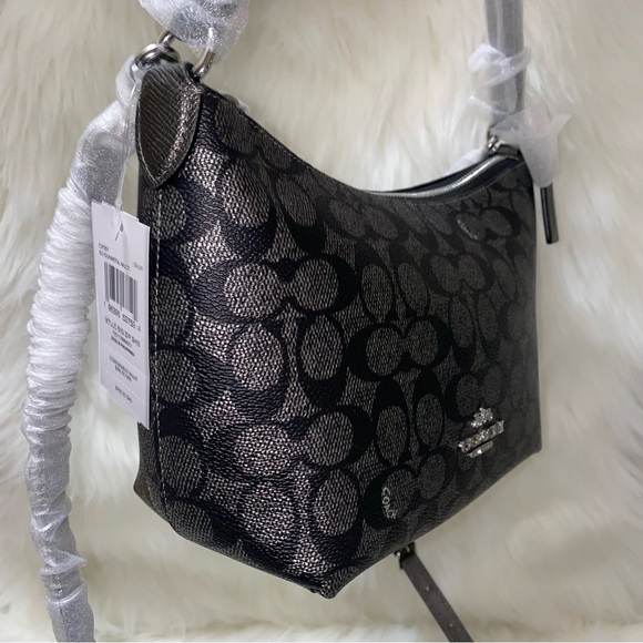 Coach 🩶🖤🩶 signature purse New - Picture 6 of 16